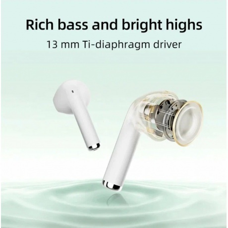 Наушники QCY AilyBuds Lite White (BH23QT29A) - фото 4