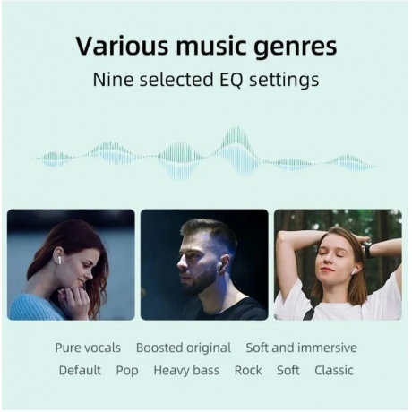 Наушники QCY AilyBuds Lite White (BH23QT29A) - фото 5