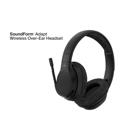Наушники Belkin Soundform Adapt Over Ear Headset with Boom Mic черный - фото 7