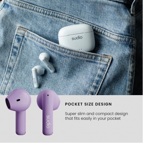 Наушники Sudio A1. пурпурный - фото 7