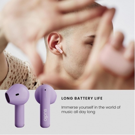 Наушники Sudio A1. пурпурный - фото 9