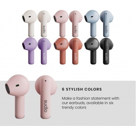 Наушники Sudio A1. розовый - фото 11