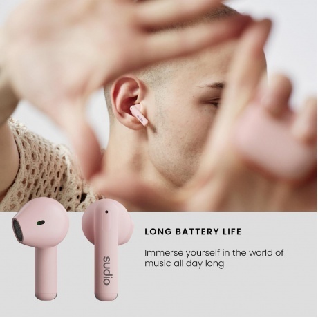 Наушники Sudio A1. розовый - фото 9