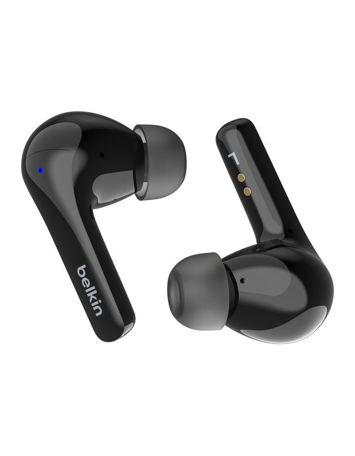 Наушники Belkin Soundform Motion True Wireless Earbuds черный наушники беспроводные tws tg01 bluetooth с микрофоном bluetooth гарнитура
