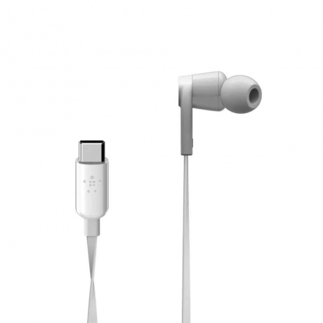 Наушники Belkin Soundform Headphones with USB-C Connector белый - фото 2