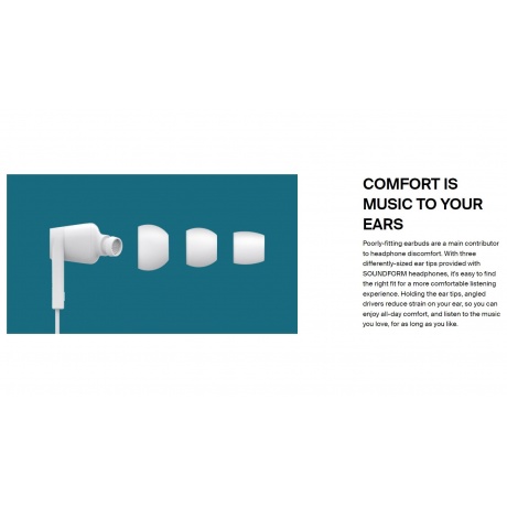 Наушники Belkin Soundform Headphones with Lightning Connector белый - фото 11