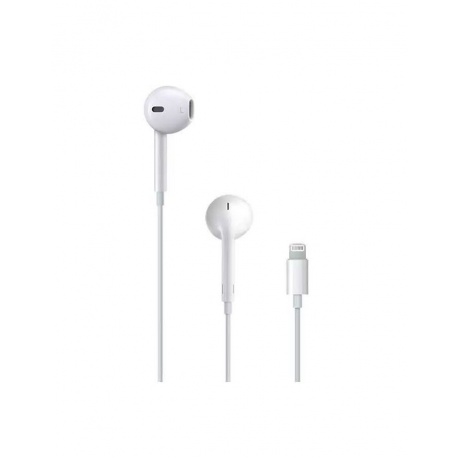 Гарнитура Apple EarPods Lightning MMTN2ZM/A отличное состояние; - фото 1
