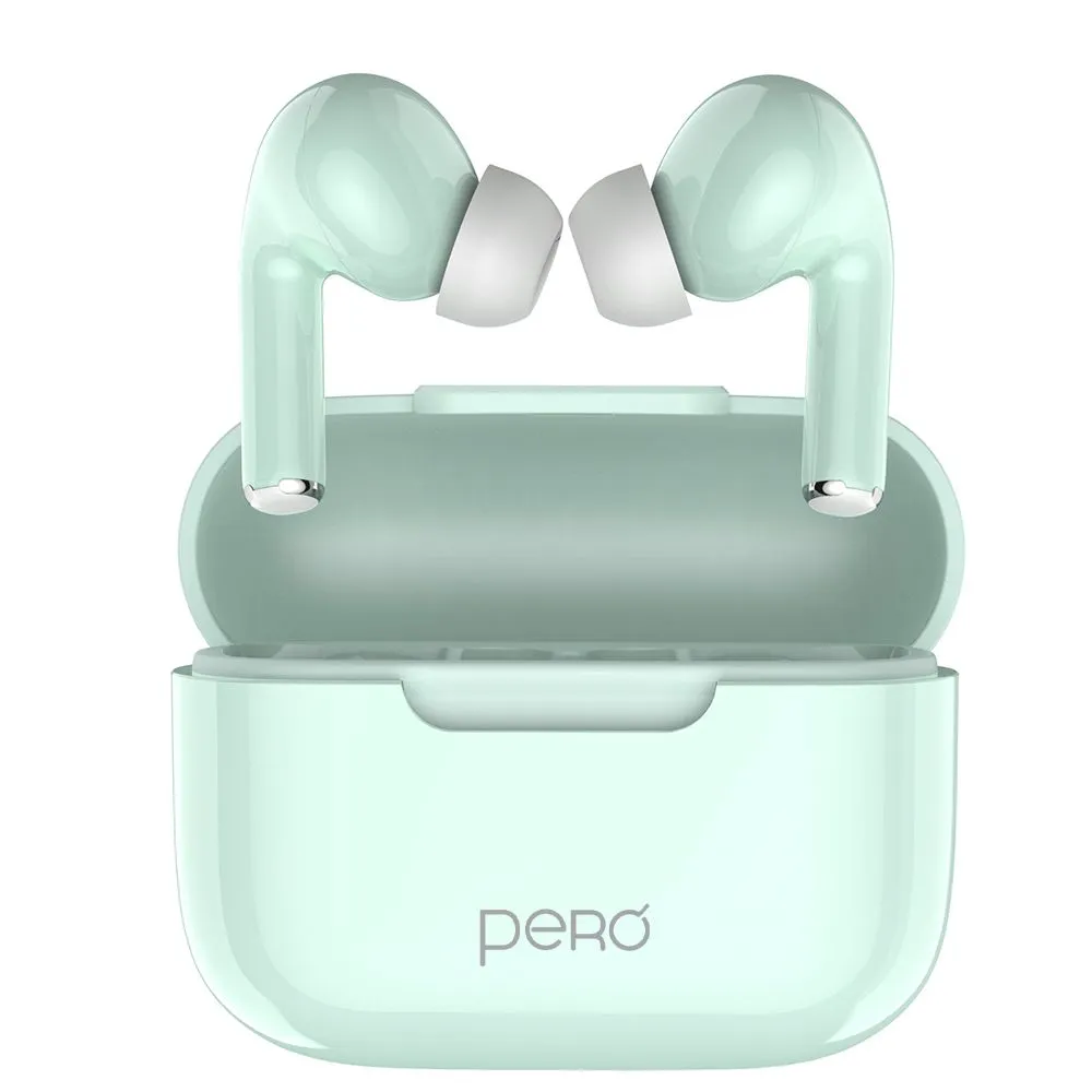 Наушники PERO TWS06 COMFORT Light green - фото 3