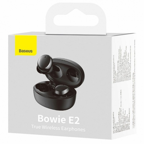 Наушники Baseus True Wireless Earphones Bowie E2 Black (NGTW090001) - фото 18