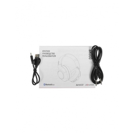 Наушники A4Tech 2Drumtek BH300 White-Grey - фото 15