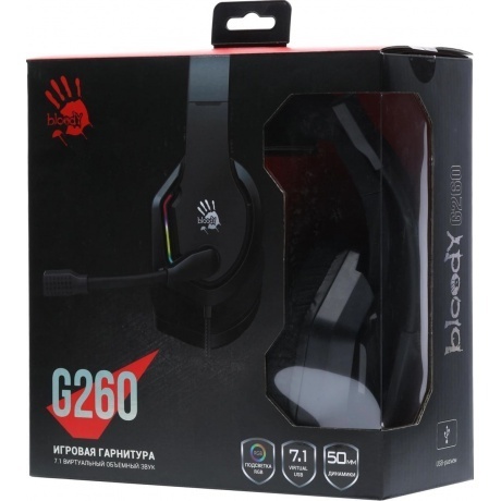 Наушники A4Tech Bloody G260 Black - фото 17