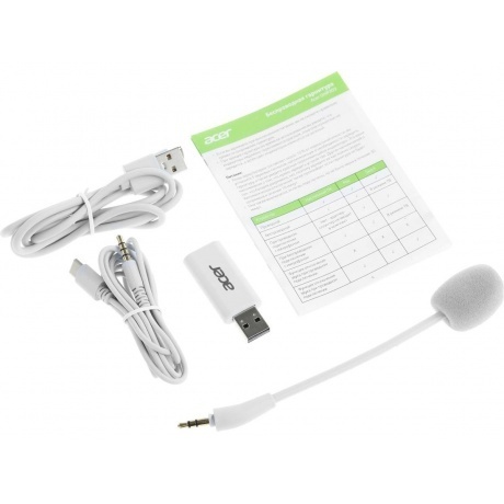 Наушники Acer OHR303 White ZL.HDSEE.00A - фото 12