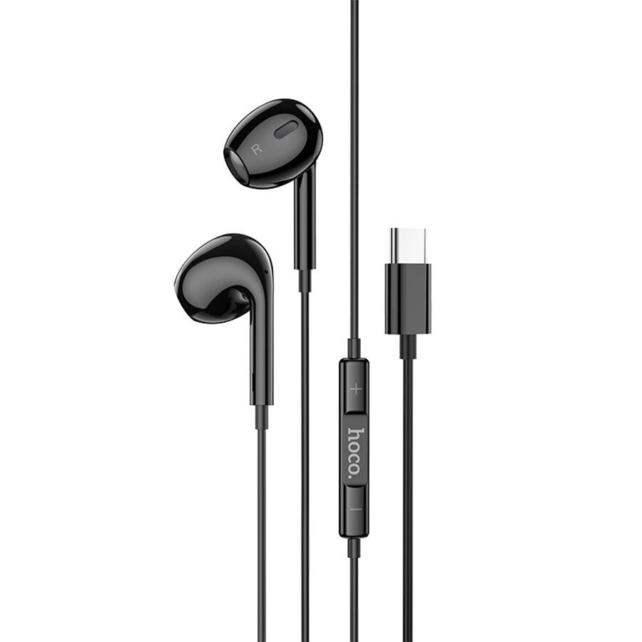 Наушники Hoco M1 Max for Type-C Black проводные наушники внутриканальные hoco m1 pro series earphones 3 5 jack чёрные
