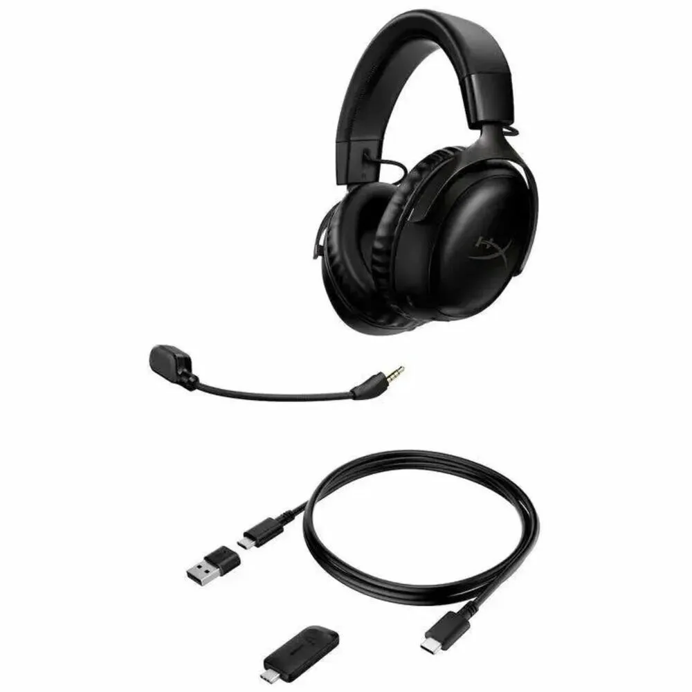 Наушники HyperX Cloud III Wireless New Black 77Z45AA - фото 7
