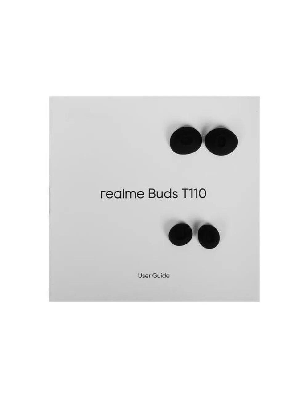 Беспроводные наушники Realme Buds T-110, черный - фото 9