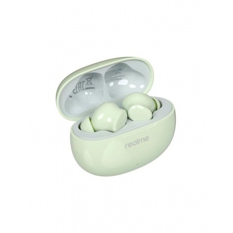 Беспроводные наушники Realme Buds T-110, зеленый - фото 6
