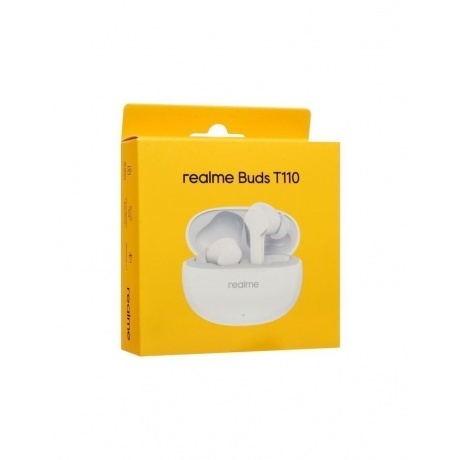 Беспроводные наушники Realme Buds T-110, белый - фото 11