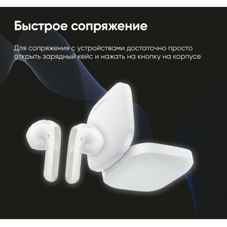 Наушники Xiaomi Redmi Buds 6 Active White M2344E1 (BHR8391GL) - фото 18