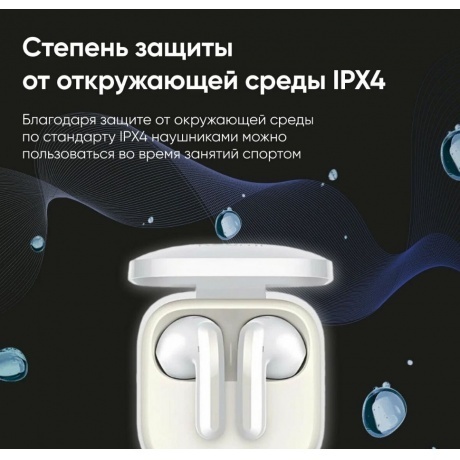 Наушники Xiaomi Redmi Buds 6 Active White M2344E1 (BHR8391GL) - фото 23