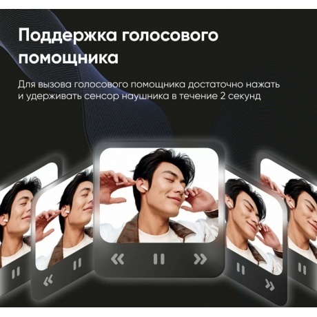 Наушники Xiaomi Redmi Buds 6 Active Black M2344E1 (BHR8396GL) - фото 22