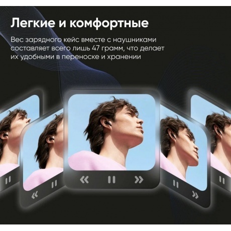 Наушники Xiaomi Redmi Buds 6 Lite Black M2349E1 (BHR8653GL) - фото 13