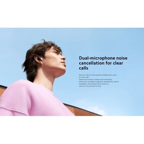 Наушники Xiaomi Redmi Buds 6 Lite Black M2349E1 (BHR8653GL) - фото 20