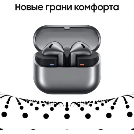 Наушники Samsung Galaxy Buds 3 (SM-R530NZAACIS) серебристый - фото 9