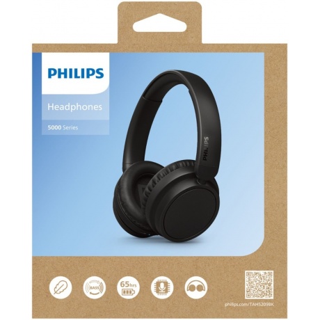 Наушники Philips TAH5209BK/00 черный - фото 10