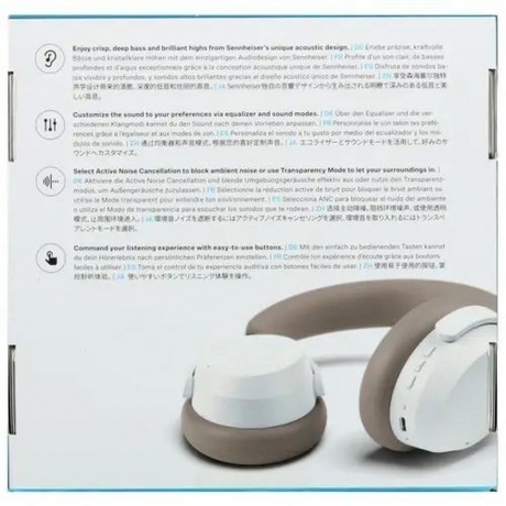 Наушники Sennheiser Accentum Wireless Headset White 700175 - фото 8
