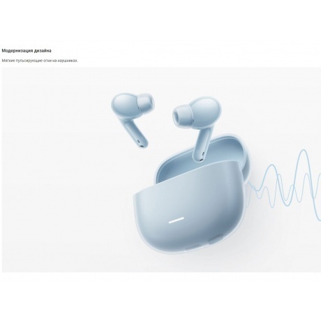 Наушники Xiaomi Redmi Buds 6 Lite Blue BHR8660GL - фото 25