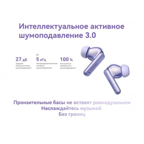 Наушники Huawei FreeBuds 6i Violet 55037547 - фото 37
