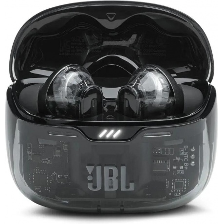 Наушники JBL Tune BEAM прозрачно-черный