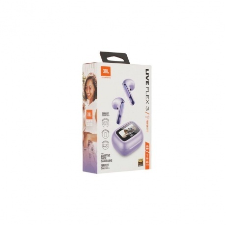 Наушники JBL Live Flex 3 (JBLLIVEFLEX3PUR) Purple - фото 13
