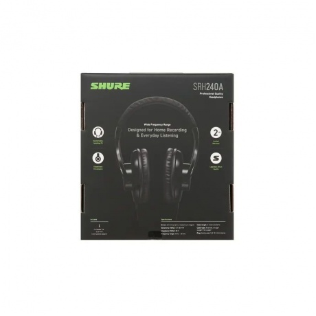 Наушники Shure SRH240A-BK-EFS - фото 13