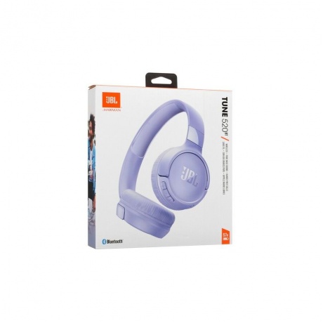 Наушники JBL, модель Tune 520BT, purple - фото 17