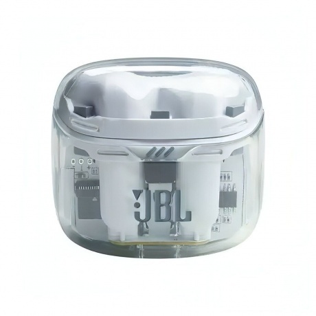Наушники JBL Tune Flex Ghost (JBLTFLEXGWHTCN) White - фото 2