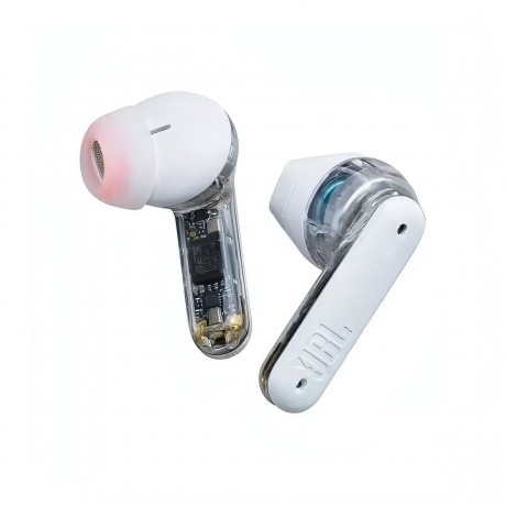 Наушники JBL Tune Flex Ghost (JBLTFLEXGWHTCN) White - фото 6