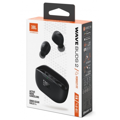 Наушники JBL Wave Buds 2, чёрный - фото 10