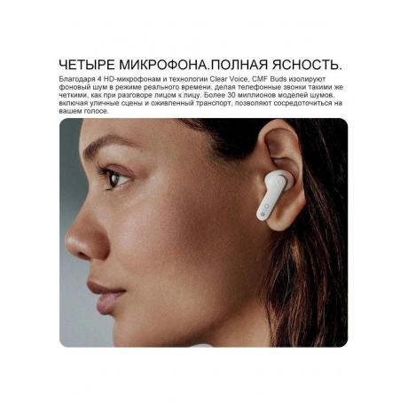 Наушники Nothing CMF Buds Orange, B168 - фото 25