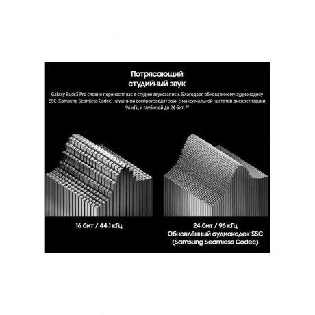 Наушники Samsung Galaxy Buds 3 Pro серебристый SM-R630NZAACIS - фото 39