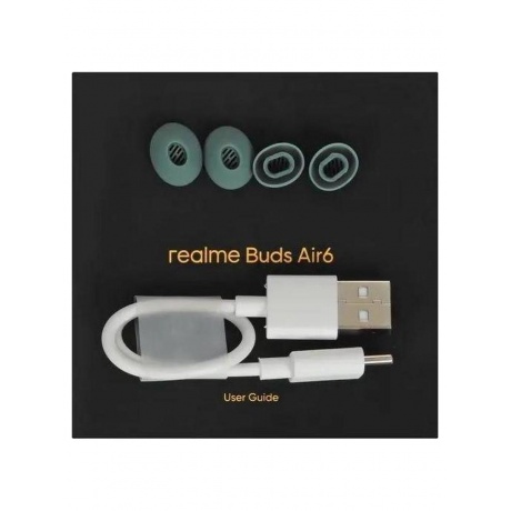 Наушники Realme Buds Air 6, зеленый - фото 13