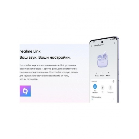 Наушники Realme Buds T310, черный - фото 34