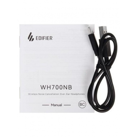 Наушники Edifier WH700NB, Bluetooth серый - фото 16