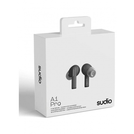 Беспроводные наушники Sudio A1 PRO TWS черный - фото 4