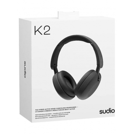 Беспроводные наушники Sudio K2 черный - фото 4