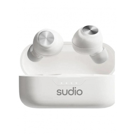 Беспроводные наушники Sudio T3 Bluetooth Earbuds белый - фото 1