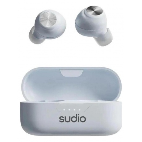 Беспроводные наушники Sudio T3 Bluetooth Earbuds синий - фото 2