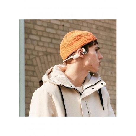 Беспроводные наушники с костной проводимостью Sudio B2 белый - фото 4