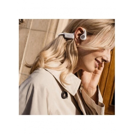 Беспроводные наушники с костной проводимостью Sudio B2 белый - фото 7