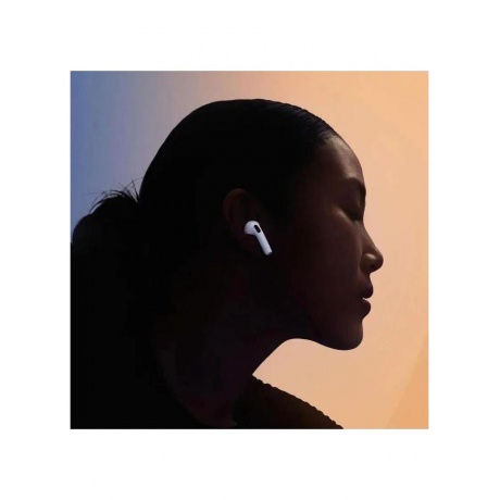 Наушники Apple AirPods 4 белый (MXP63LL/A) - фото 4
